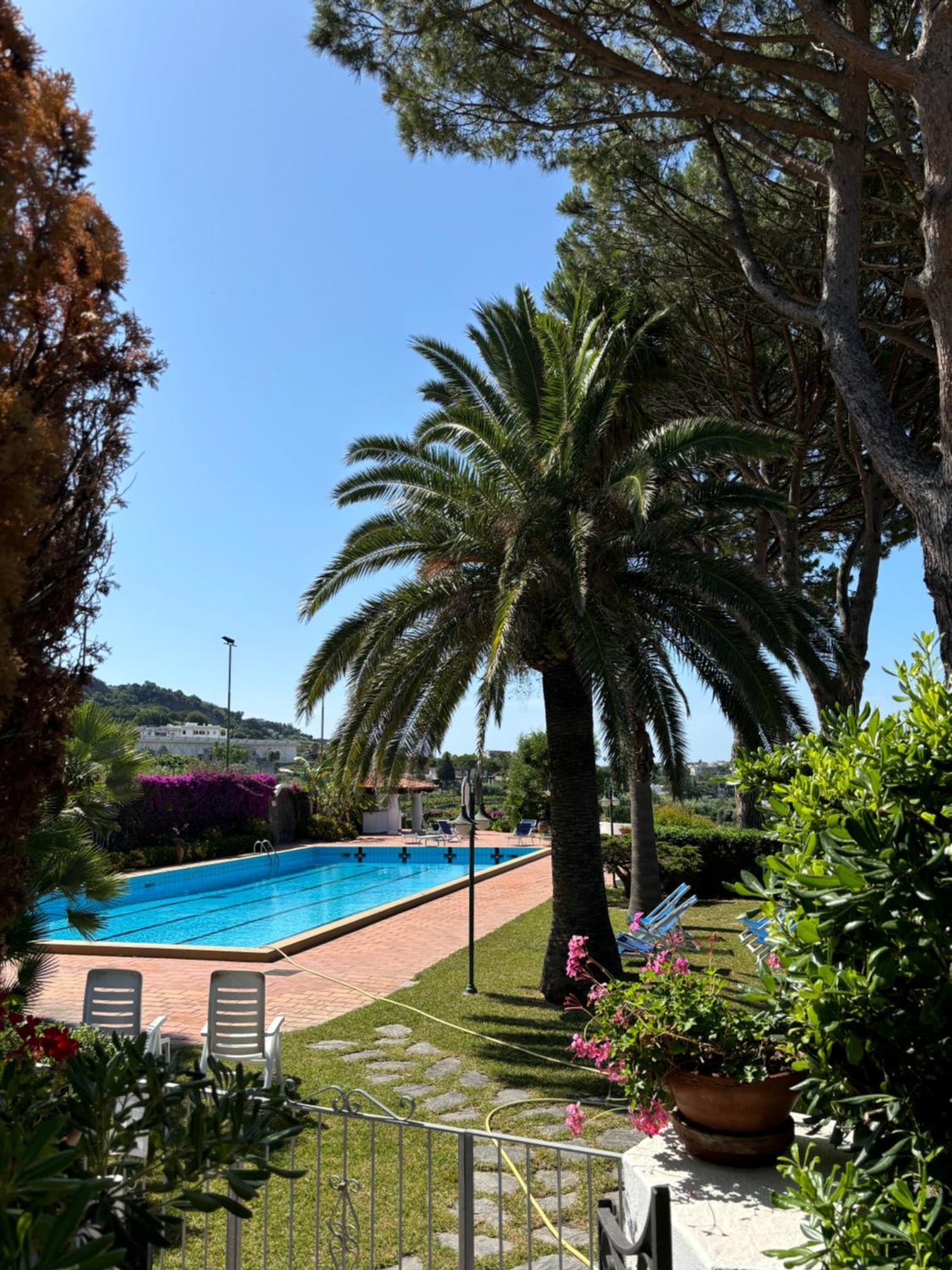Villa Moma Giardino, Tennis E Piscina Panoramica Искья Экстерьер фото